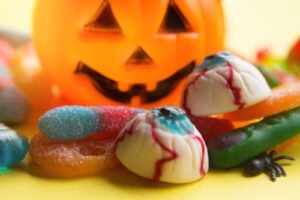 halloween candy dental health